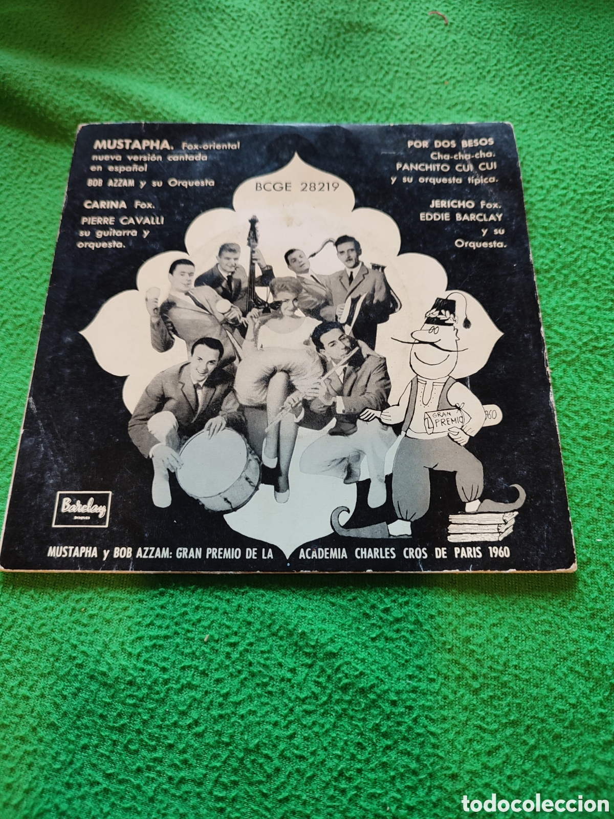 Discos de vinilo: Bob Azzan y varios - Mustapha + 3 - Foto 1