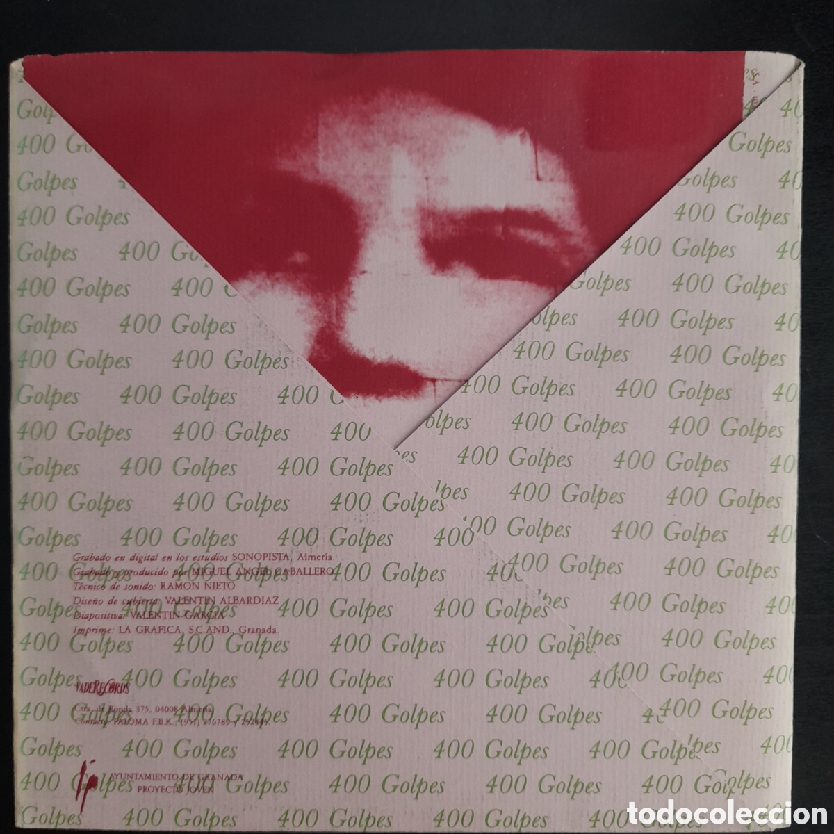 Discos de vinilo: 400 Golpes &ndash; Somos Los Dos. 1991. Vinilo, 7&rdquo; - Foto 2