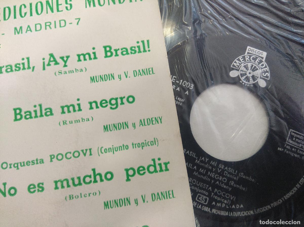 Discos de vinilo: GERMAN DE BUSTOS Y ORQUESTA POCOVI/SINGLE. - Foto 2