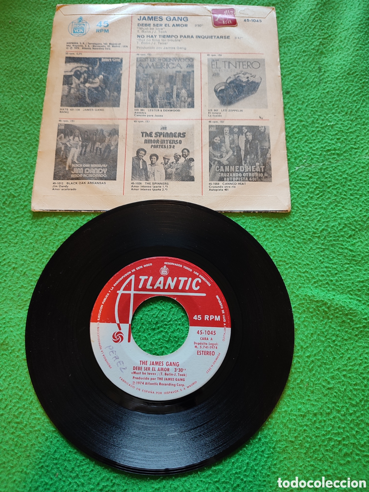 Discos de vinilo: James Gang - Debe ser el amor - Foto 2