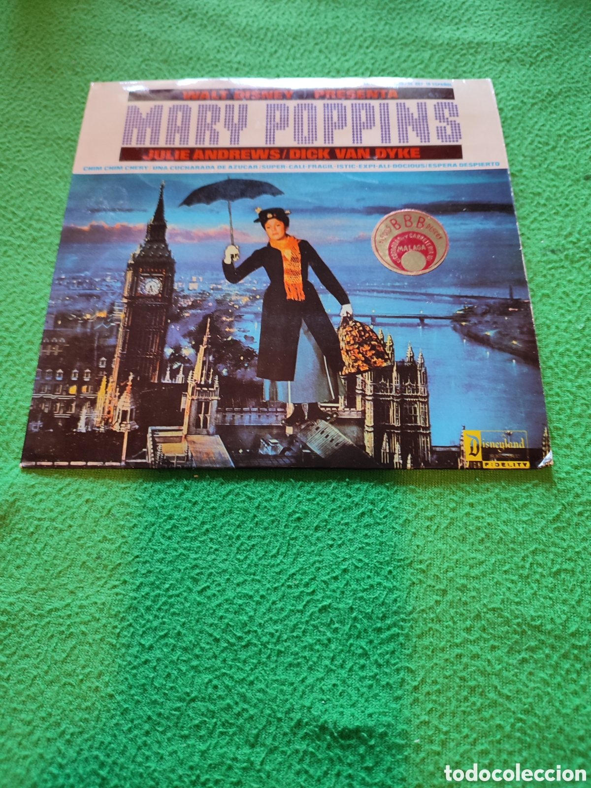 Discos de vinilo: Mary Poppins BSO. Extend Play - Foto 1