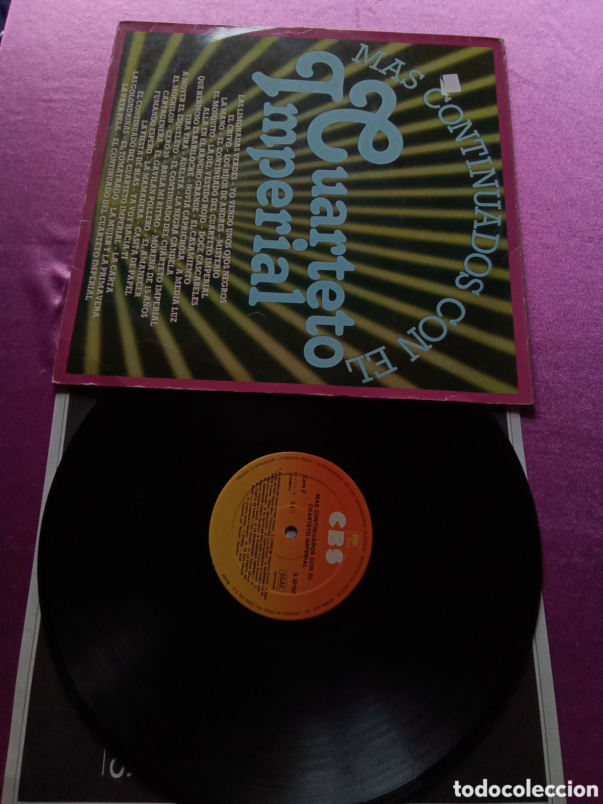 Discos de vinilo: CUARTETO IMPERIAL LP P/1/4/4 - Foto 5