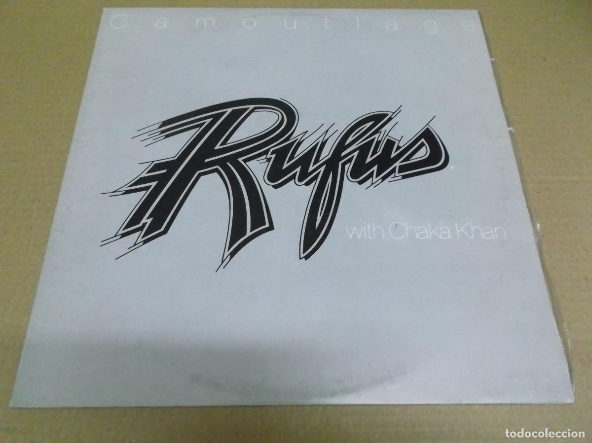 Discos de vinilo: RUFUS WITH CHAKA KHAN (LP) CAMOUFLAGE A&Ntilde;O 1981 - Foto 1