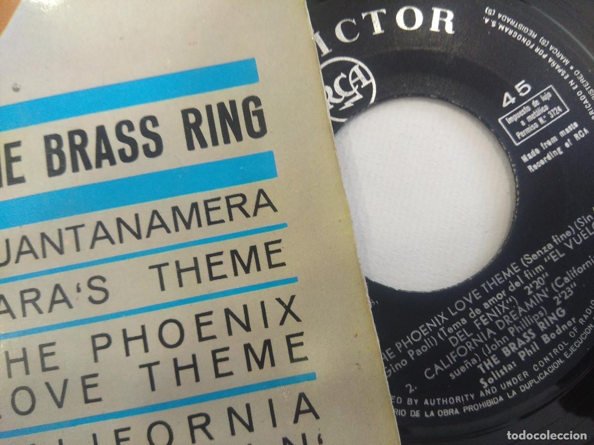 Discos de vinilo: THE BRASS RING/GUANTANAMERA/SINGLE. - Foto 2