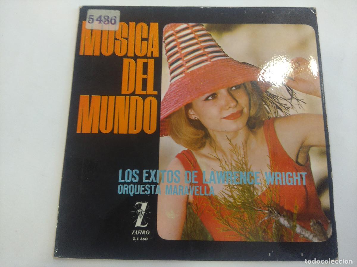 Discos de vinilo: LAWRENCE WRIGHT-ORQUESTA MARAVELLA/DIZZY FINGERS/SINGLE. - Foto 1