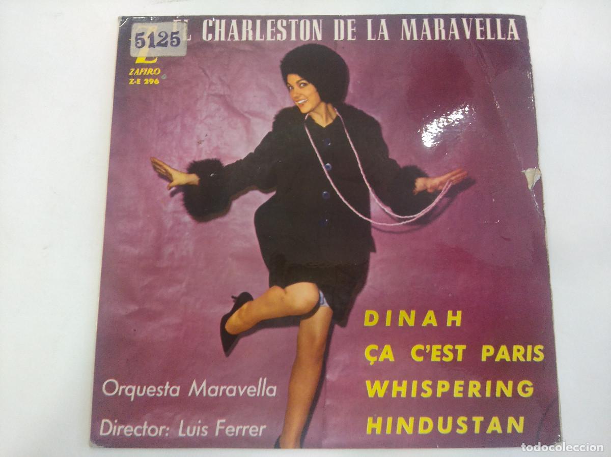 Discos de vinilo: ORQUESTA MARAVELLA/EL CHARLESTON/SINGLE. - Foto 1