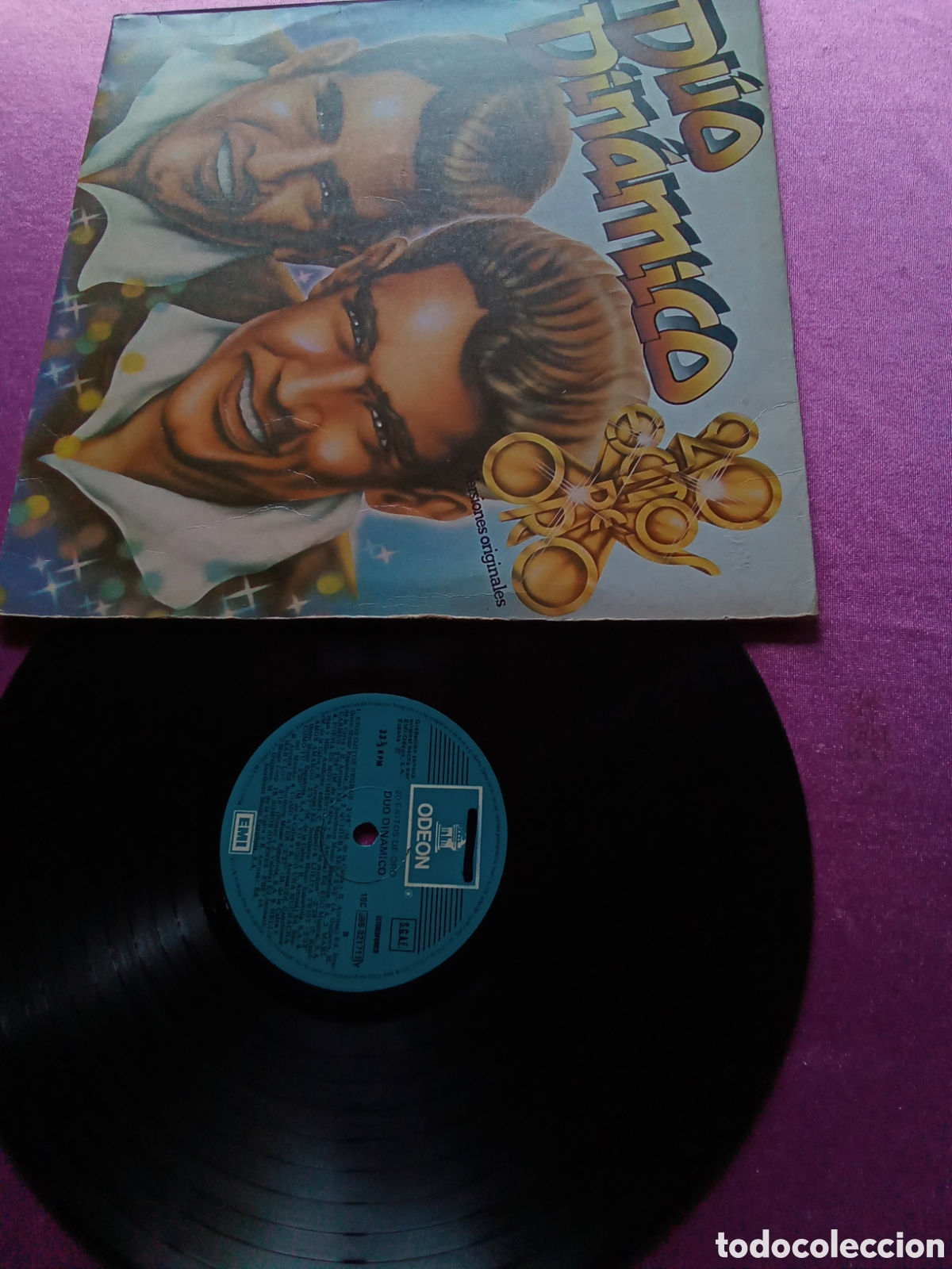 Discos de vinilo: DUO DIN&Aacute;MICO VERSIONES ORIGINALES &Eacute;XITOS DE ORO.P/1/4/4 - Foto 5