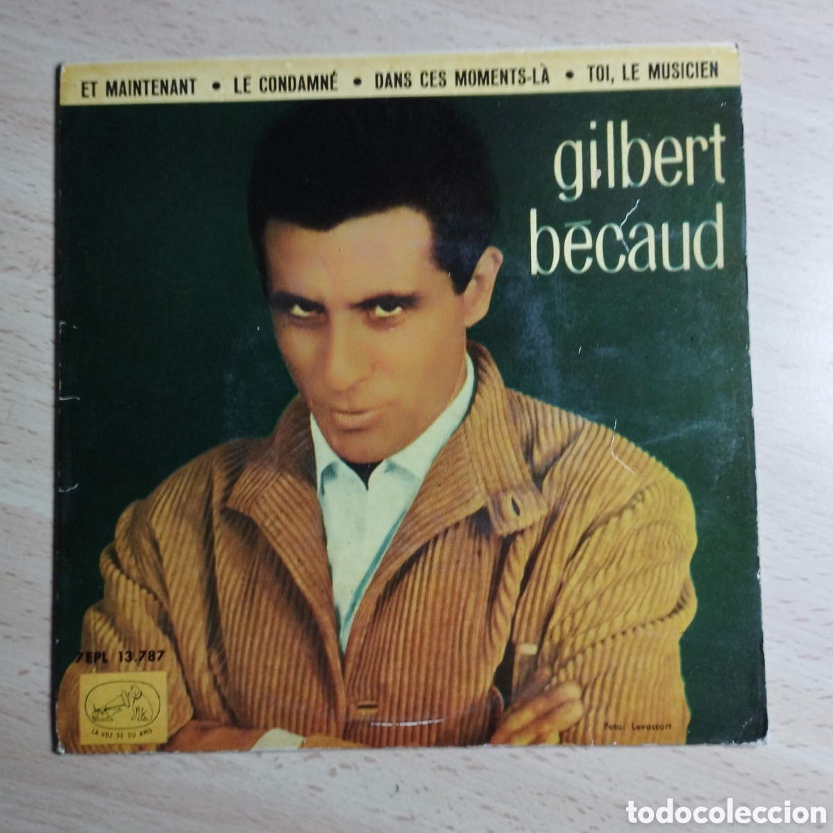 Discos de vinilo: EP 7&rdquo; Gilbert B&eacute;caud 1962 Et maintenant + 3 - Foto 1