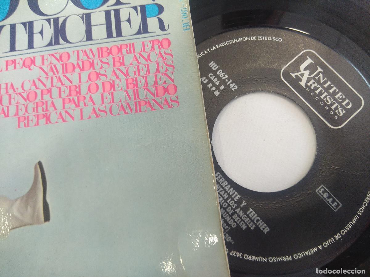 Discos de vinilo: NAVIDAD CON FERRANTE Y TEICHER/SINGLE. - Foto 2