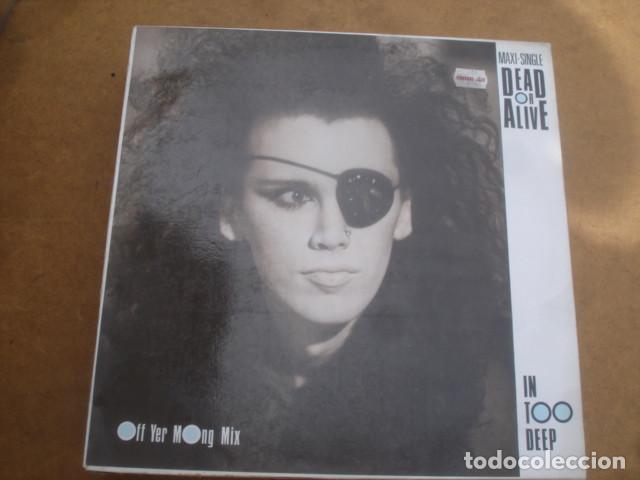 Discos de vinilo: Dead Or Alive In Too Deep (Off Yer Mong Mix) - Foto 1
