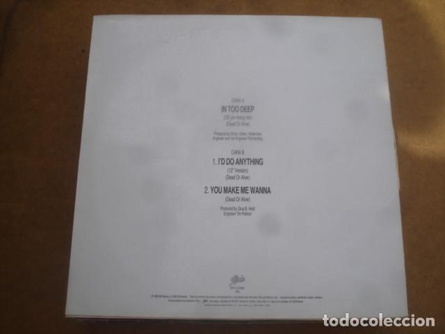 Discos de vinilo: Dead Or Alive In Too Deep (Off Yer Mong Mix) - Foto 2