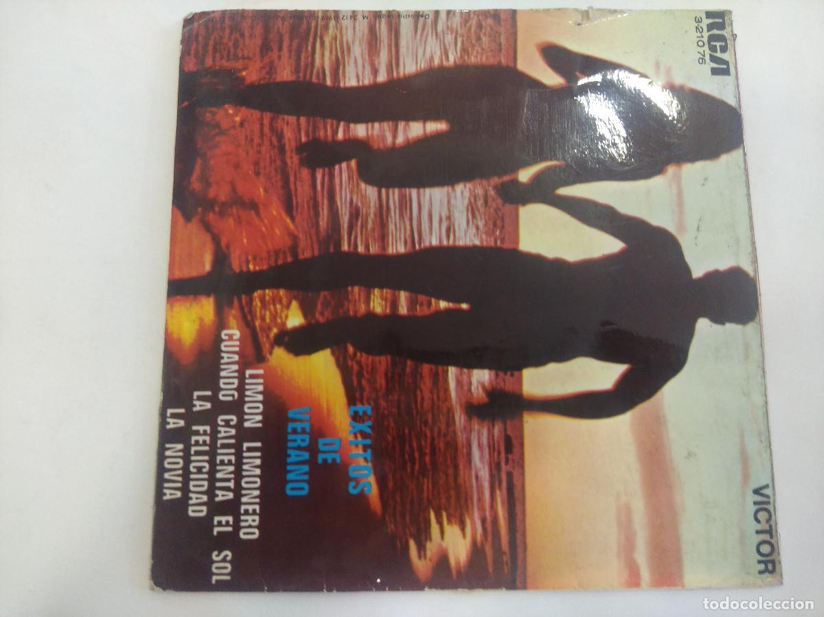 Discos de vinilo: EXITOS DE VERANO/LIMON LIMONERO/SINGLE. - Foto 3