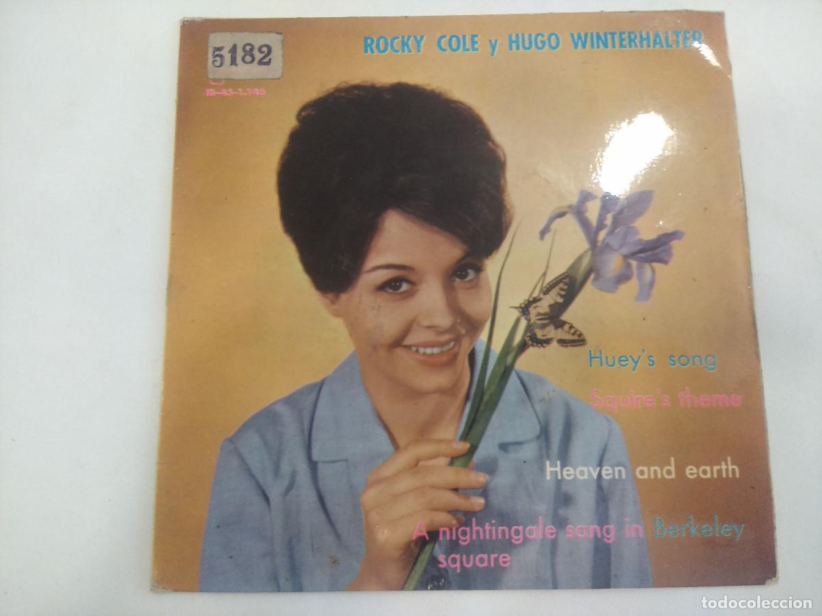 Discos de vinilo: ROCKY COLE Y HUGO WINTERHALTER/SINGLE. - Foto 1