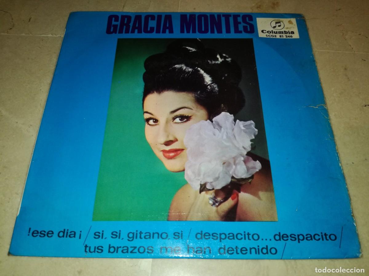 Discos de vinilo: GRACIA MONTES-&iexcl;ESE DIA! + 3-ORIGINAL 1966 - Foto 1