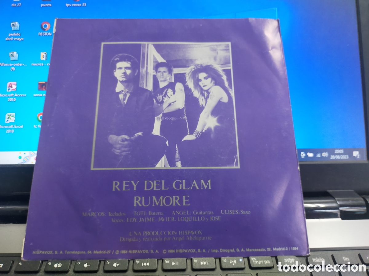 Discos de vinilo: Alaska single rey del glam 1984 - Foto 2