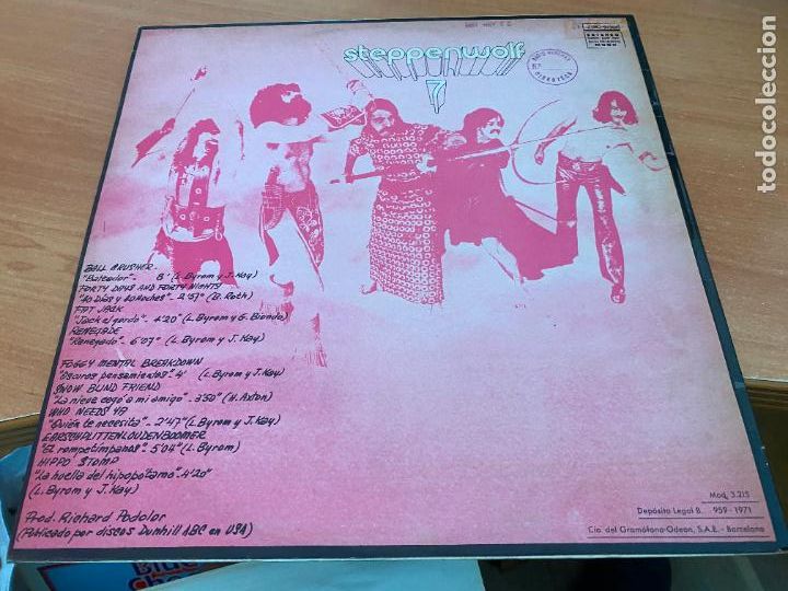 Discos de vinilo: STEPPENWOLF 7 LP ESPA&Ntilde;A 1971 (B-39) - Foto 3
