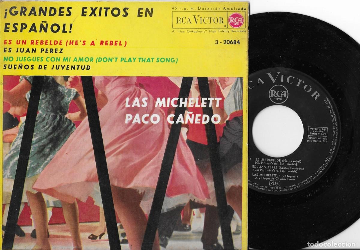 Discos de vinilo: THE MICHELETT EP GRANDES EXITOS RCA 1963 - Foto 1