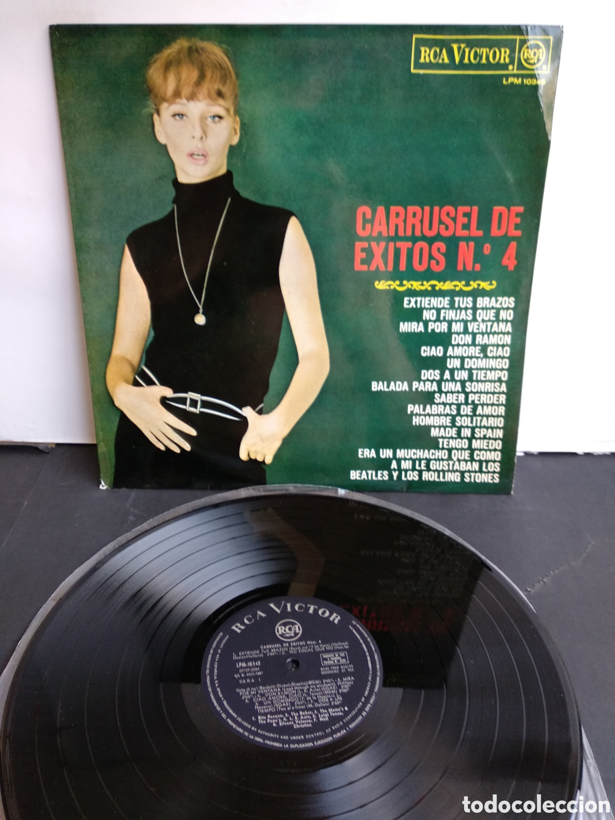 Discos de vinilo: CARRUSEL DE &Eacute;XITOS 4, SPAIN, RCA, 1967, J.5 - Foto 1