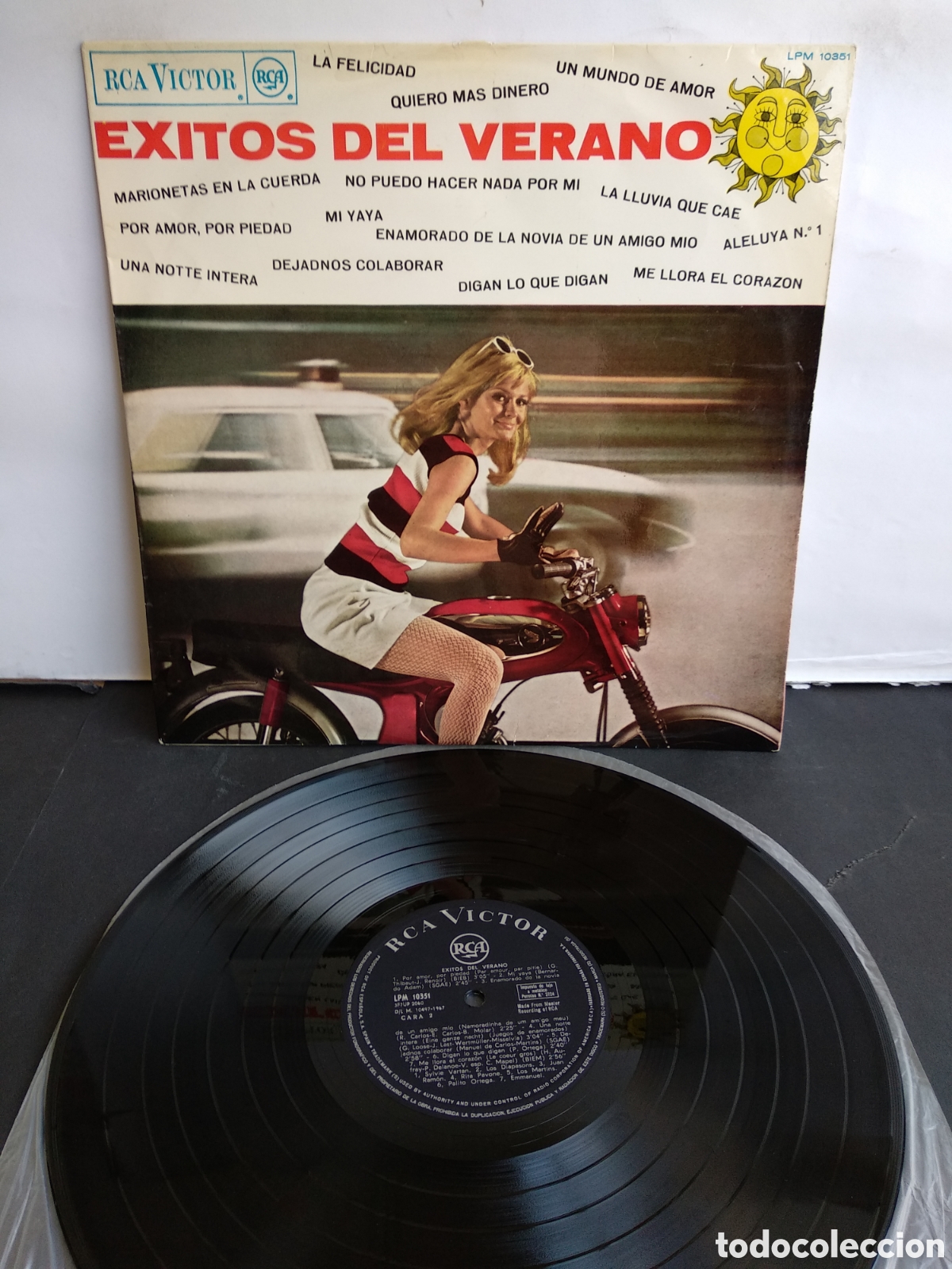 Discos de vinilo: &Eacute;XITOS DEL VERANO, SPAIN, RCA, 1967, FUNDA VG, VINILO VG+ - Foto 1