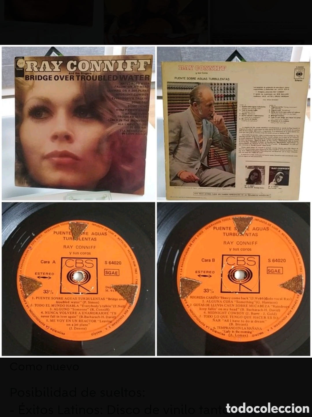Discos de vinilo: Lote 7 Lps Ray Conniff - Foto 2