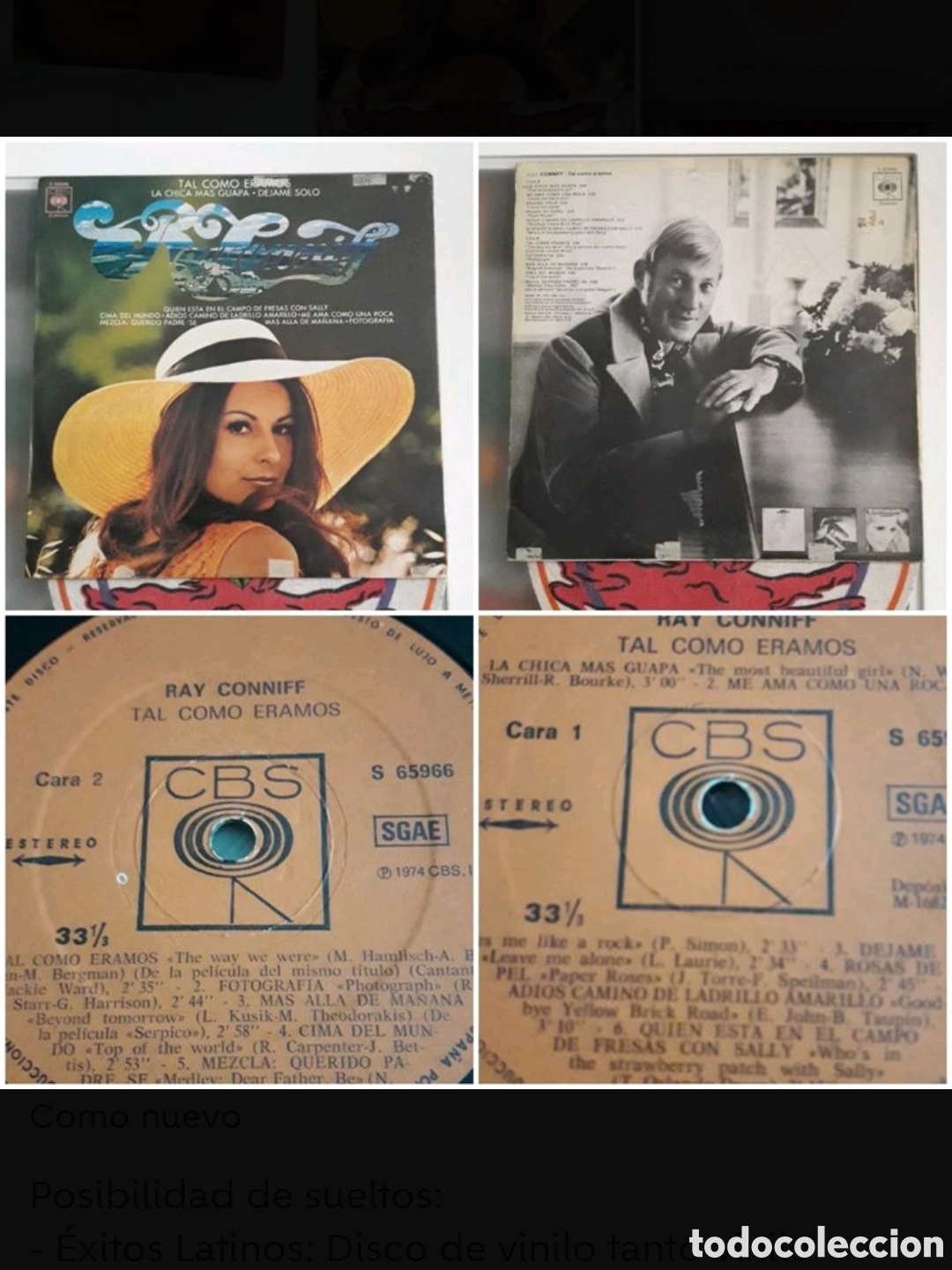 Discos de vinilo: Lote 7 Lps Ray Conniff - Foto 3