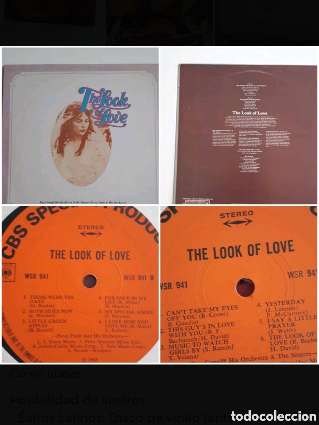 Discos de vinilo: Lote 7 Lps Ray Conniff - Foto 4
