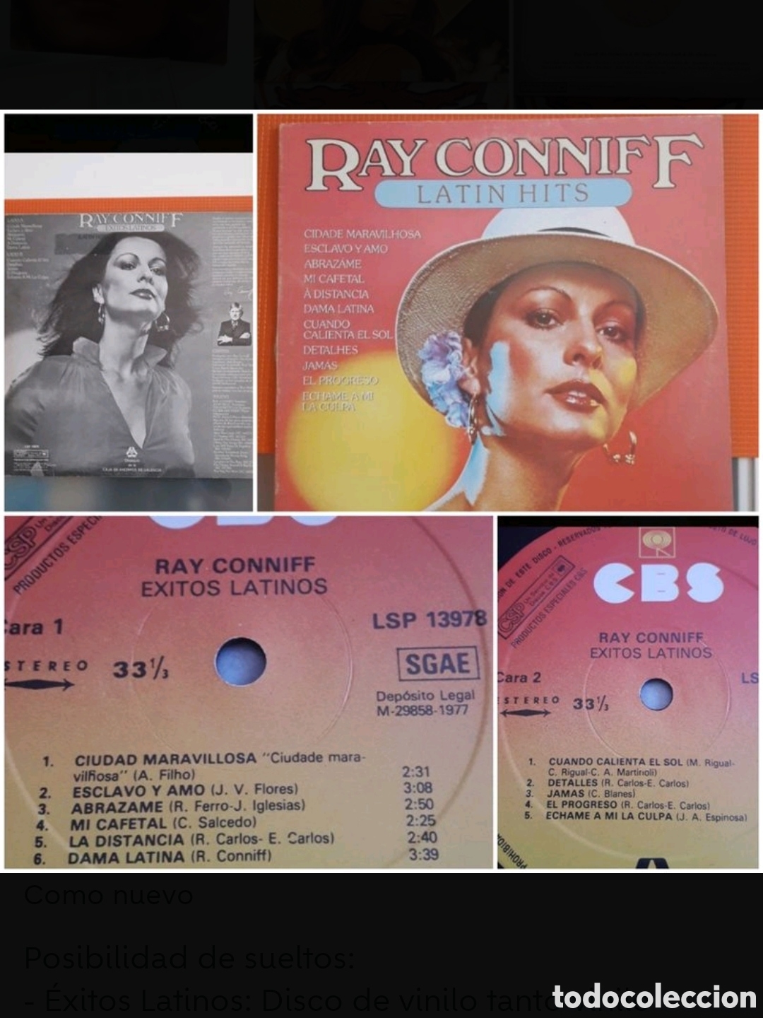 Discos de vinilo: Lote 7 Lps Ray Conniff - Foto 6