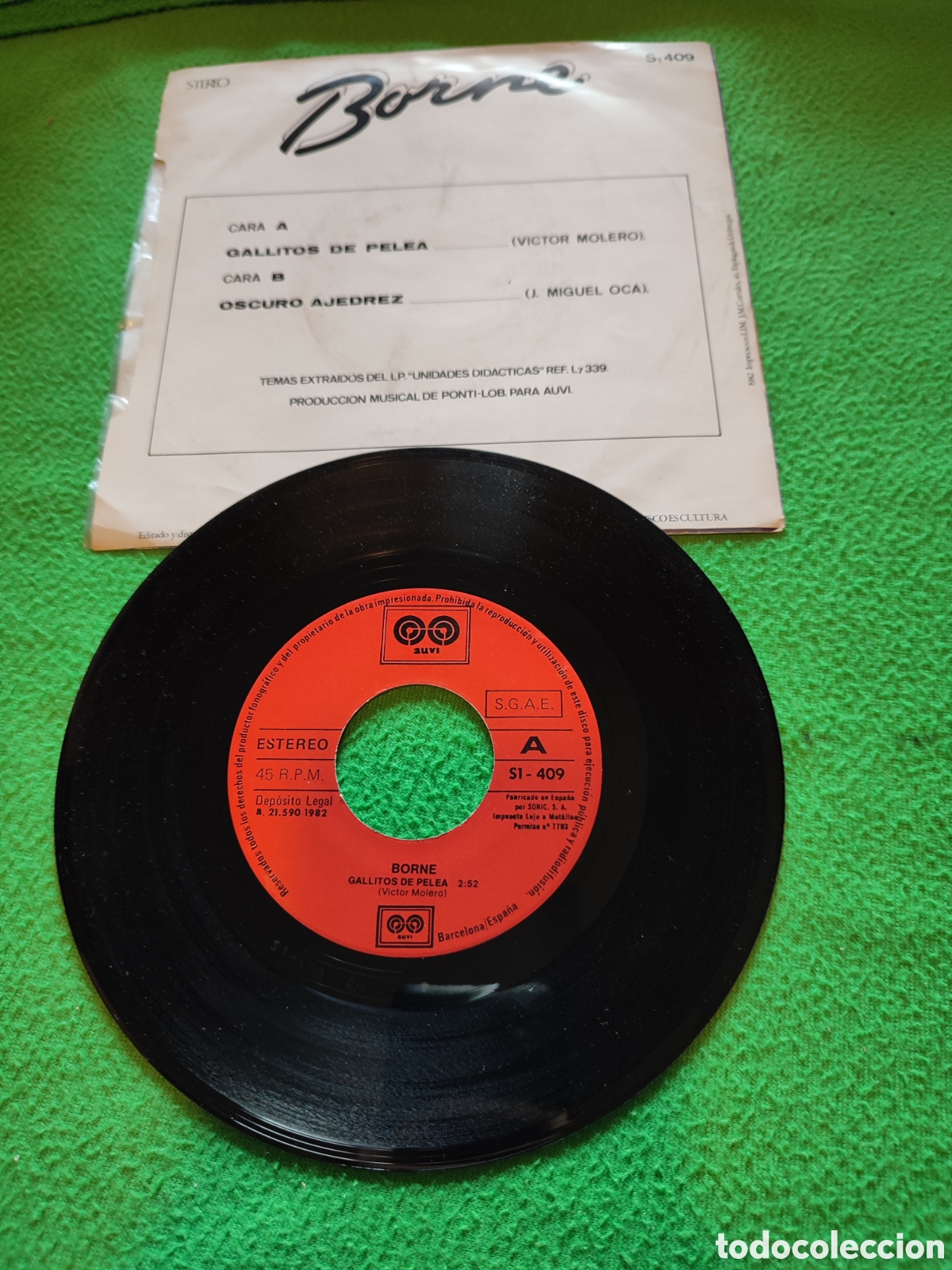Discos de vinilo: Borne - Gallito de pelea - Foto 2