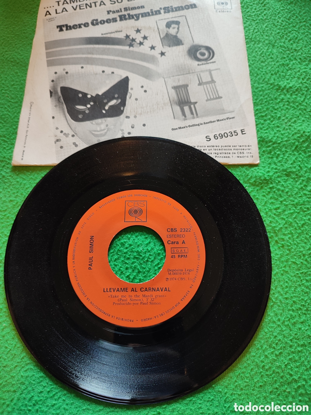 Discos de vinilo: Paul Simon - Ll&eacute;vame al carnaval - Foto 2