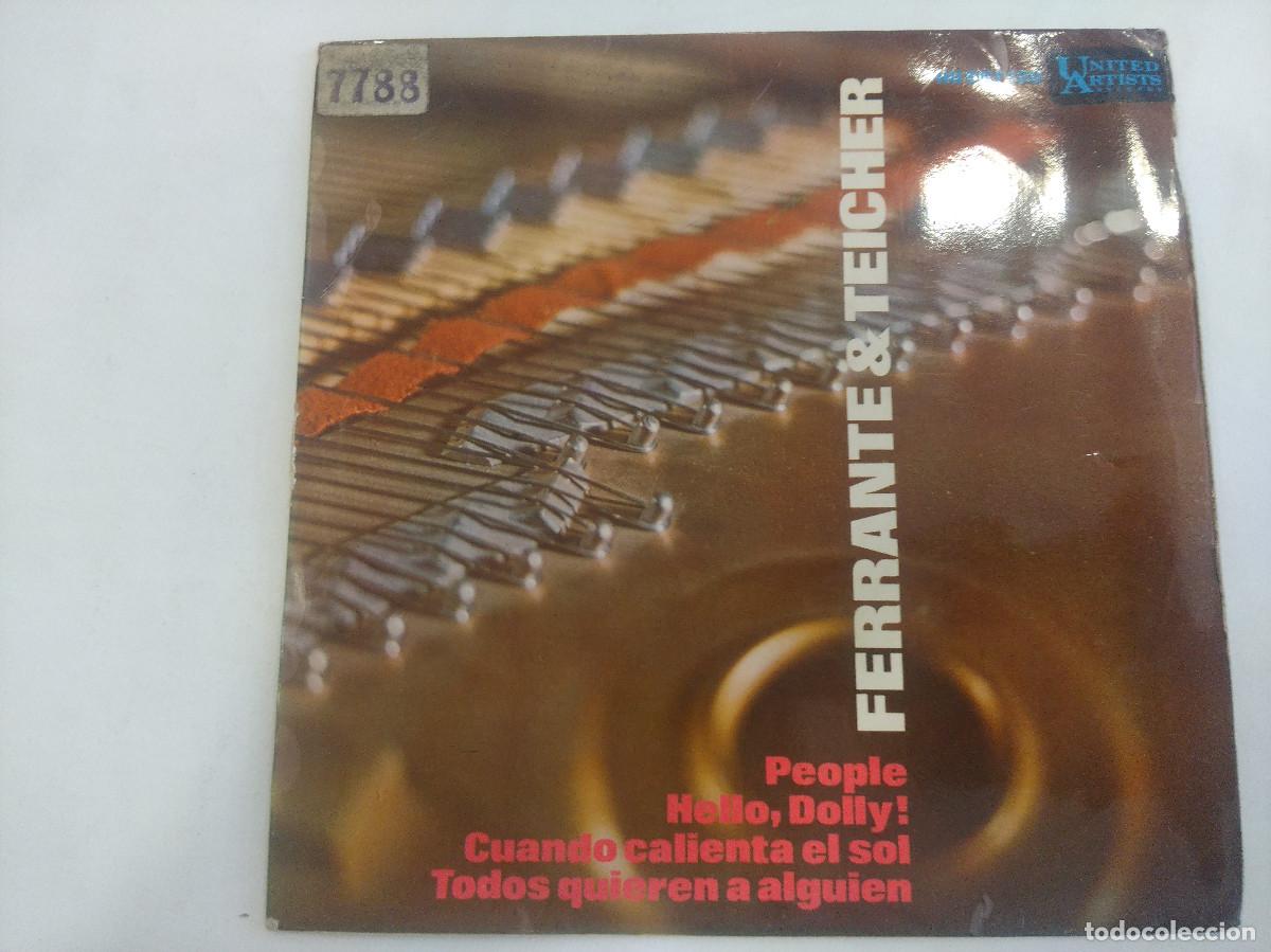 Discos de vinilo: FERRANTE & TEICHER/HELLO DOLLY/SINGLE. - Foto 1