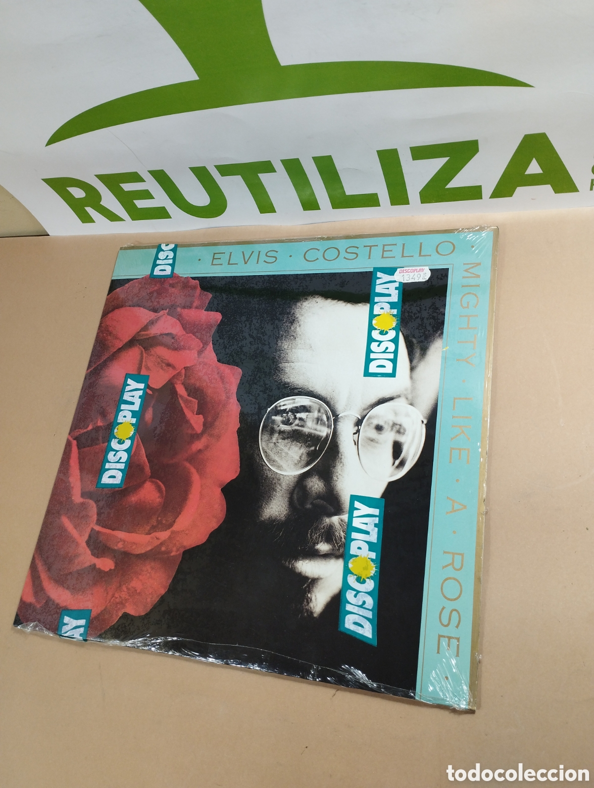 Discos de vinilo: Elvis Costello. Mighty like a Rose. LP - Foto 1