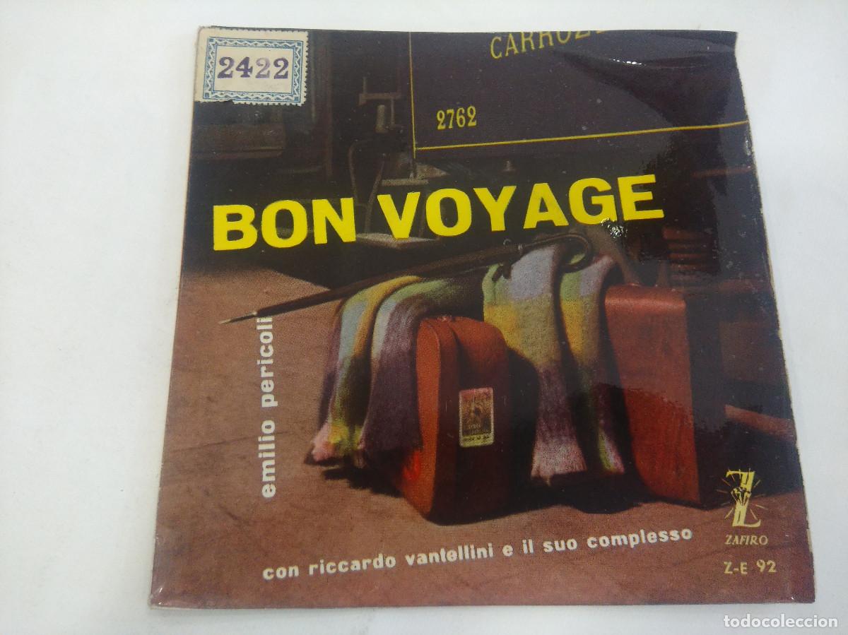 Discos de vinilo: EMILIO PERICOLI/BON VOYAGE/SINGLE. - Foto 1