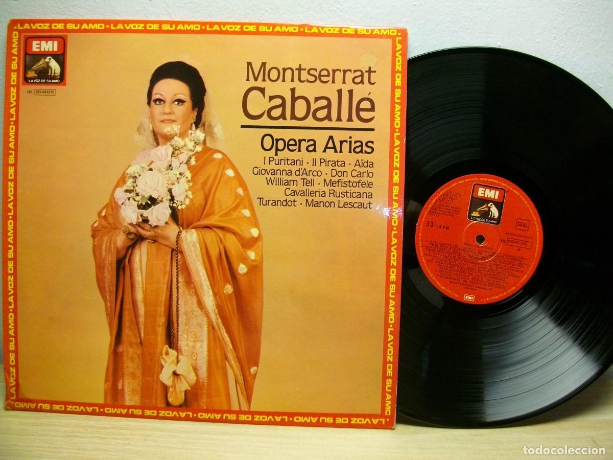 Discos de vinilo: Montserrat Caball&eacute; &ndash; Opera Arias LP - Foto 1