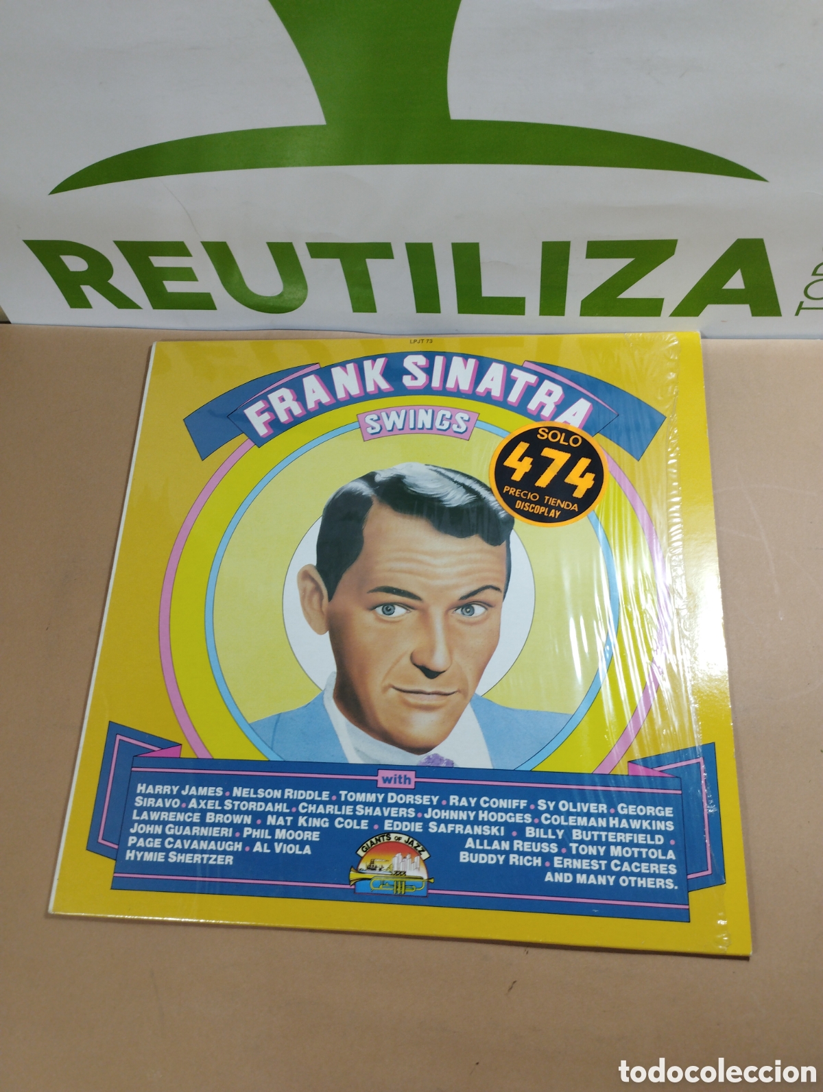 Discos de vinilo: Frank Sinatra. Swings. LP. - Foto 1