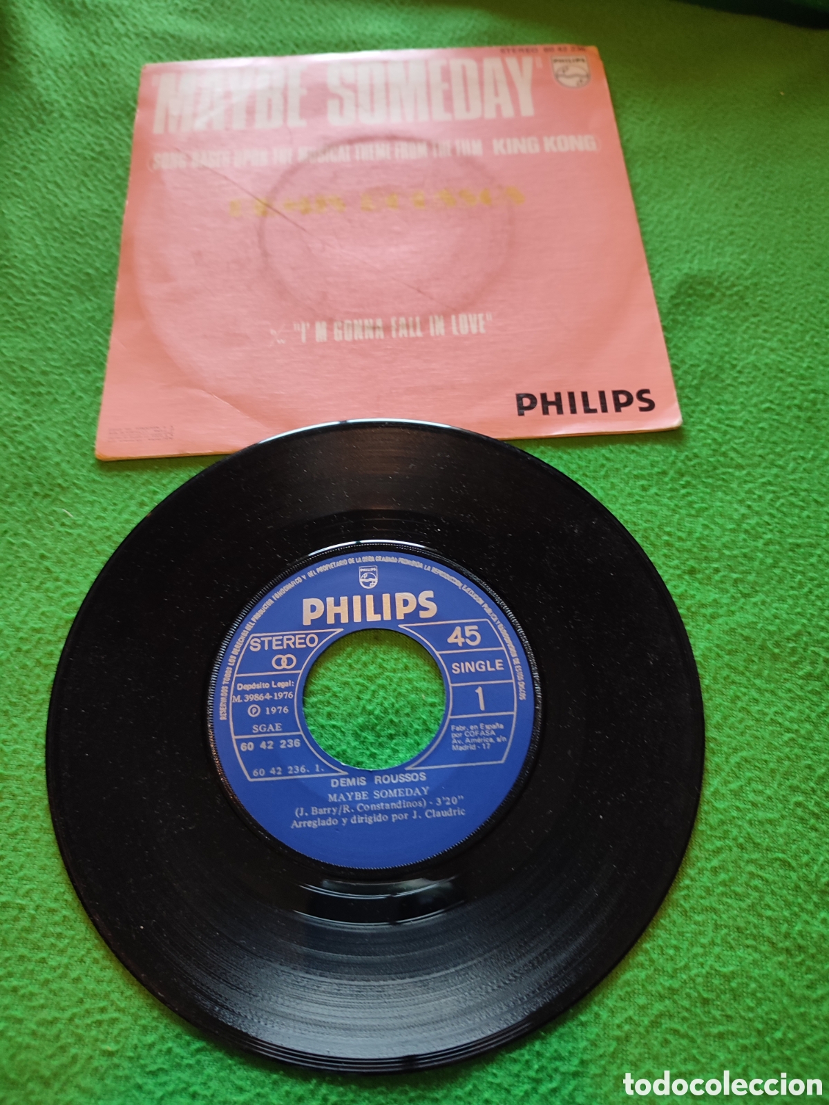 Discos de vinilo: Demis Roussos - Maybe someday - Foto 2