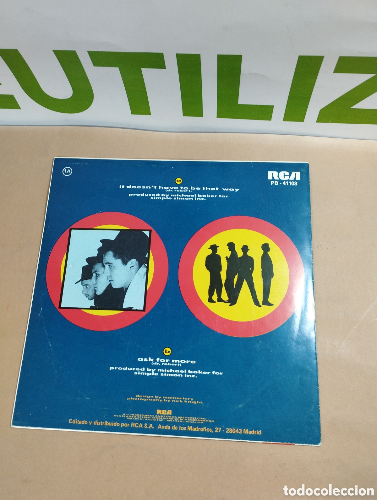 Discos de vinilo: The blow monkeys. Single. - Foto 2