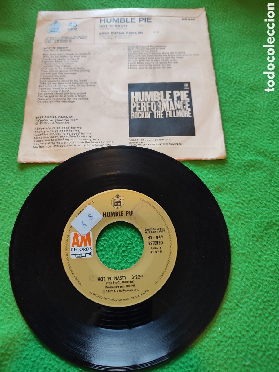 Discos de vinilo: Humble Pie - Hot n nasty - Foto 2