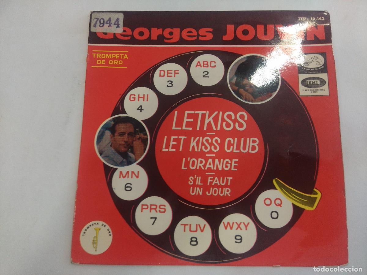 Discos de vinilo: GEORGES JOUVIN/LETKISS/SINGLE. - Foto 1
