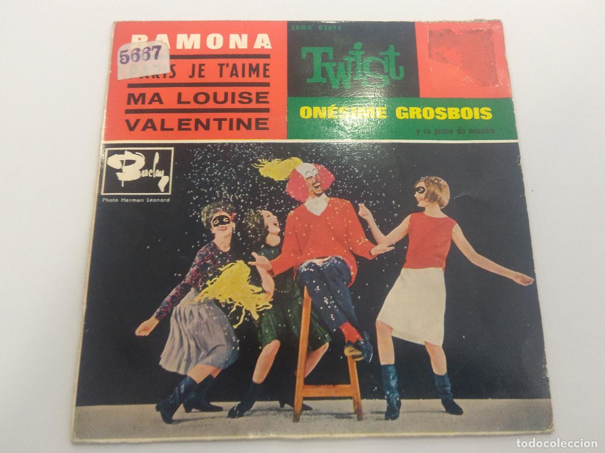Discos de vinilo: ONESIME GROSBOIS/RAMONA/SINGLE. - Foto 1