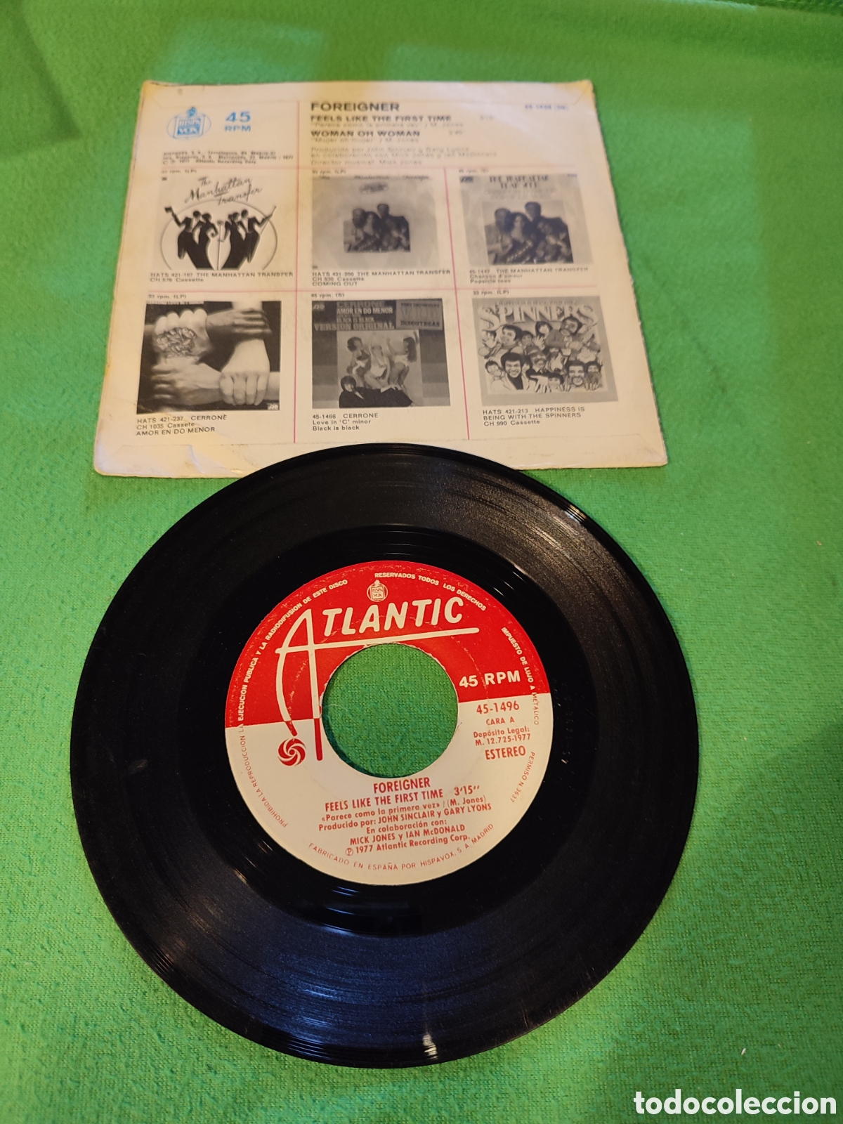 Discos de vinilo: Foreigner - Feels like the First time - Foto 2