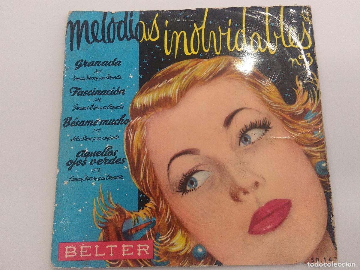 Discos de vinilo: MELODIAS INOLVIDABLES/GRANADA/SINGLE. - Foto 1
