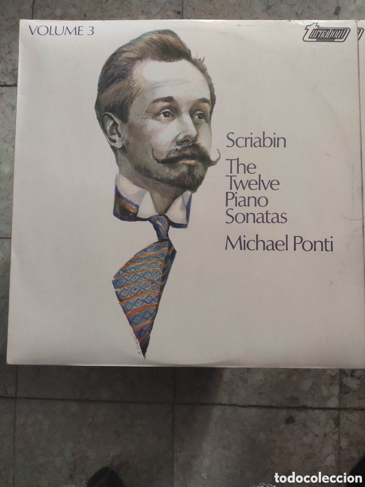 Discos de vinilo: LP SCRIABIN THE TWELVE PIANO SONATAS MICHAEL PONTI VOLUMEN 3