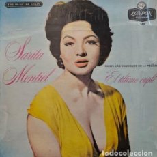 Discos de vinilo: SARA SARITA MONTIEL - EL ULTIMO CUPLE - LP DE VINILO DE REPUBLICA DOMINICANA NUEVO Y PRECINTAD C- 11