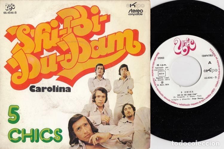 Discos de vinilo: 5 CHICS - SHI BI DU - SINGLE DE VINILO - CAJA 11 - Foto 1