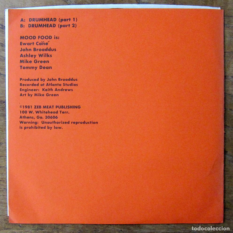 Discos de vinilo: MOOD FOOD - DRUMHEAD PART 1 Y 2 - 1981 - Foto 4