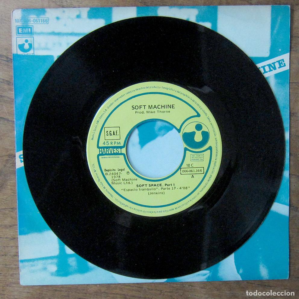 Discos de vinilo: SOFT MACHINE - SOFT SPACE PARTE 1 Y 2 - 1978 - PROMOCIONAL - Foto 3