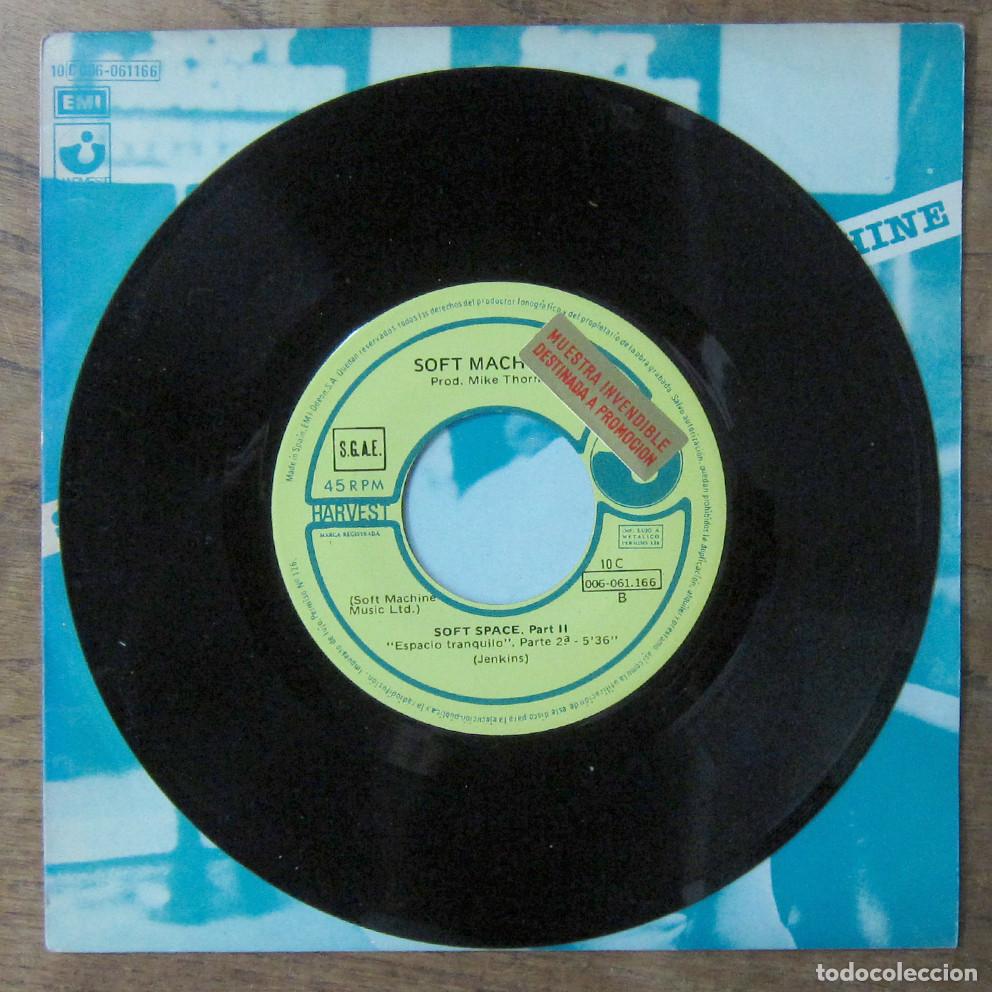 Discos de vinilo: SOFT MACHINE - SOFT SPACE PARTE 1 Y 2 - 1978 - PROMOCIONAL - Foto 4