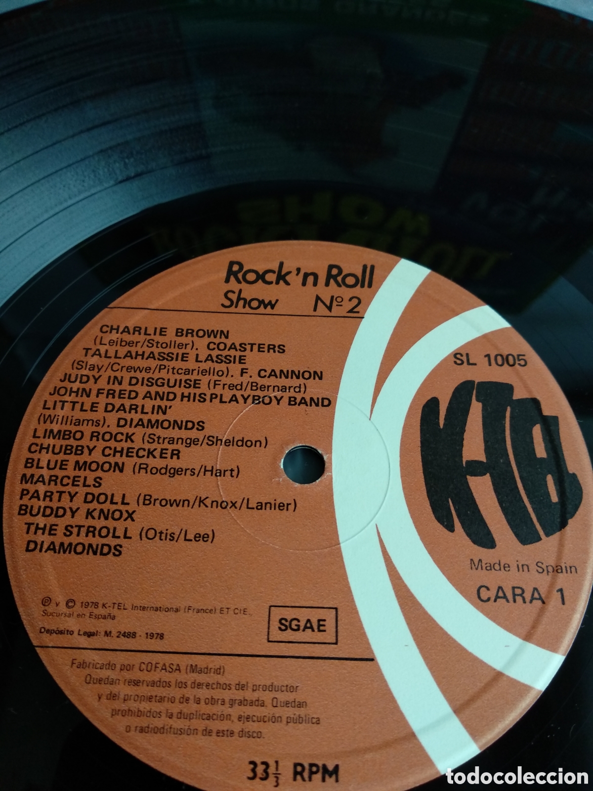 Discos de vinilo: K-TEL ROCK N ROLL, SPAIN, 1978, J.5 - Foto 3