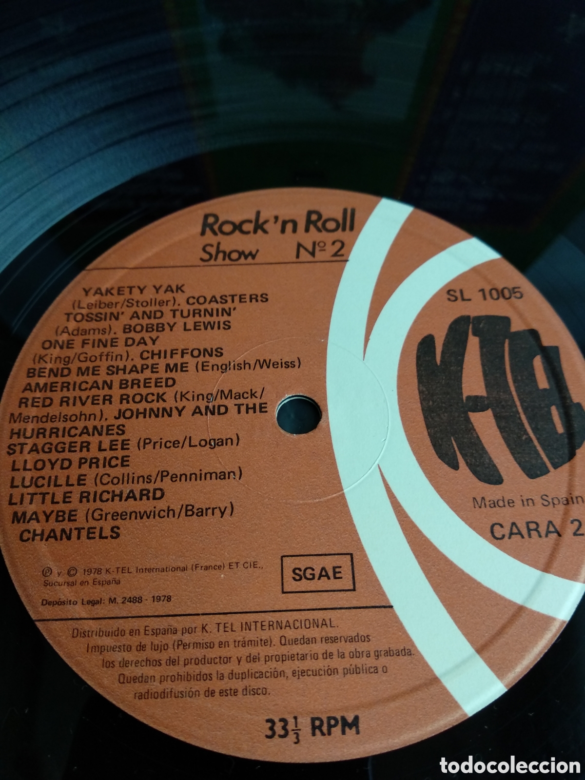 Discos de vinilo: K-TEL ROCK N ROLL, SPAIN, 1978, J.5 - Foto 4