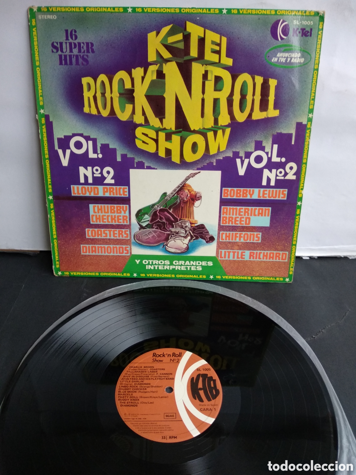 Discos de vinilo: K-TEL ROCK N ROLL, SPAIN, 1978, J.5 - Foto 1